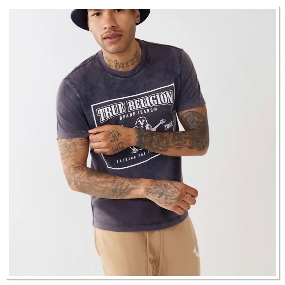 True Religion Men’s Mineral Logo Tee Shirt NWT